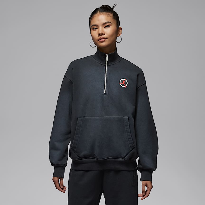 NIKE公式】ジョーダン ブルックリン フリース ウィメンズ 1/4ジップ